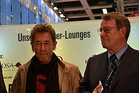 Deutschrocker Peter Maffay am Hamburg-Stand