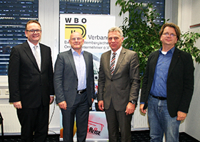 l. Elmar Steinbacher und rechts Gerd Hickmann. l. Elmar Steinbacher und rechts Gerd Hickmann.