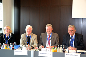 Annette Heinemann u. Dieter Gauf und Hermann Meyering und Richard Eberhardt