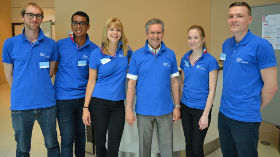 Das Atout France Team um Direktor Christian Kergal (3. v.r.) hat eine perfekte Veranstaltung im Steigenberger Airport Hotel in Frankfurt organisiert.